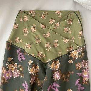 aerie crossover 7/8 length leggings